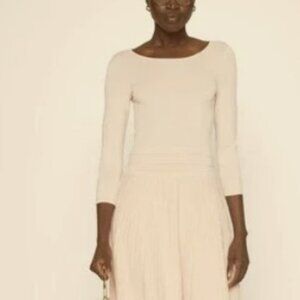 NWT LAUREN Ralph Lauren Size XXL Pale Pink Knit Dress